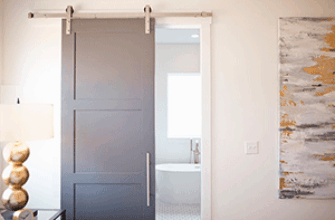 Двери на полозках и роликах звук