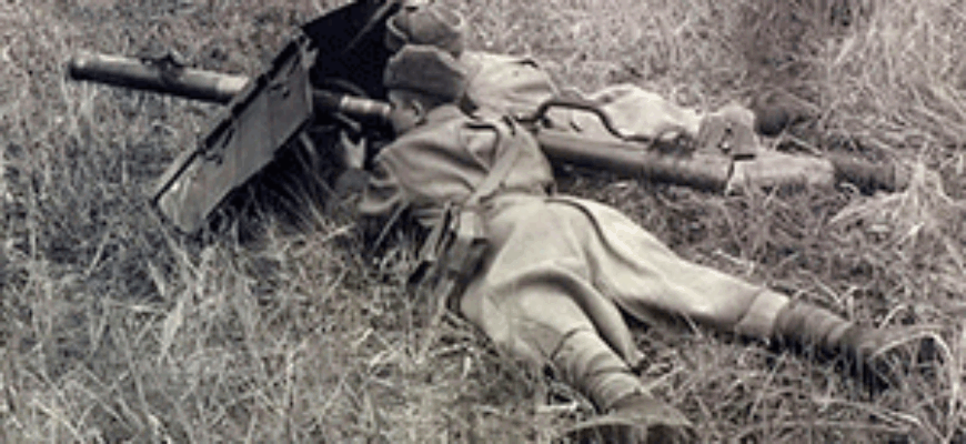 Противотанковое реактивное ружье звук