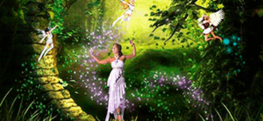 Перезон колокольчиков в лесу фей