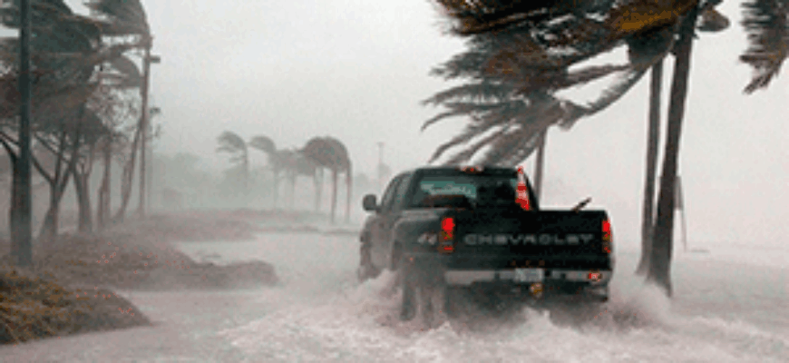 Звук сильного ветра