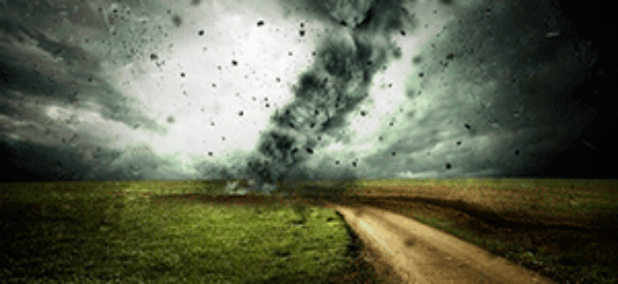 Звук торнадо и смерча