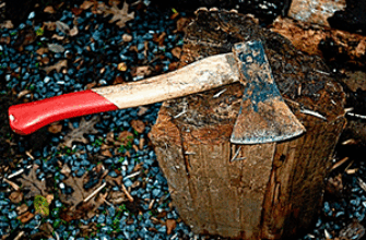 Звук топора по дереву