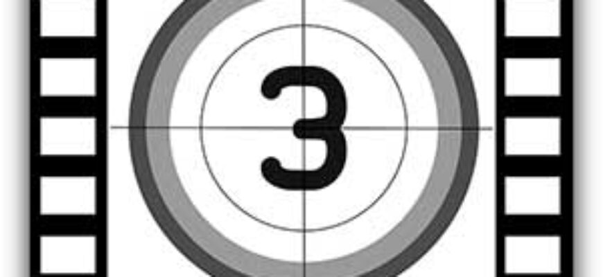 Кадр с цифрой три — иллюстрация к публикации "Звуки обратного отсчета"