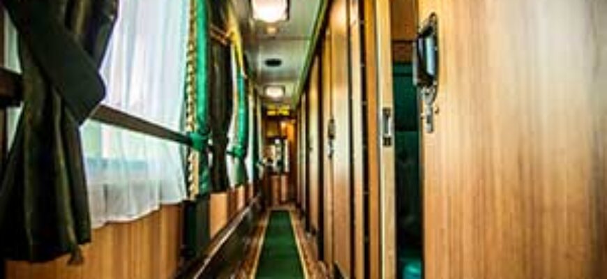 Звук поезда в вагоне