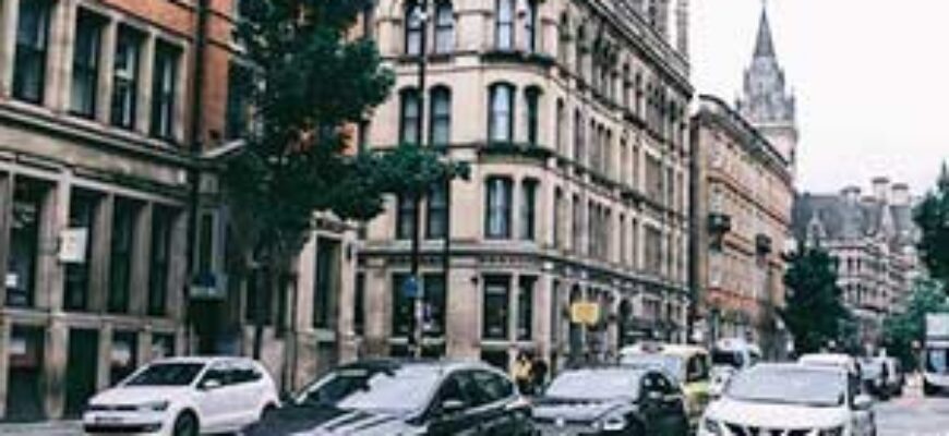 Звук машин в городе